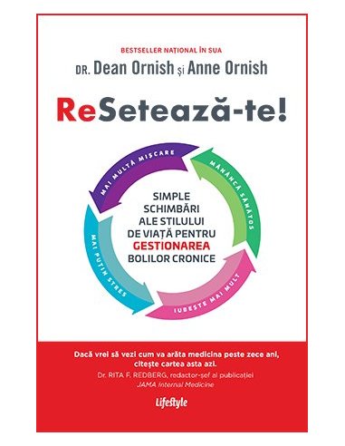 Reseteaza-te! - Dean Ornish | Editura Lifestyle Publishing