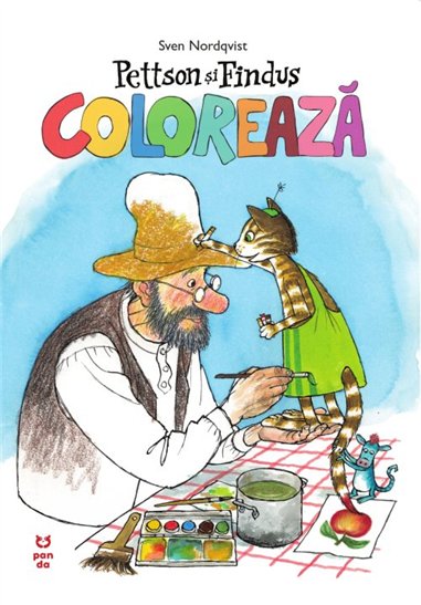 Pettson si Findus coloreaza - Sven Nordqvist | Editura Pandora M