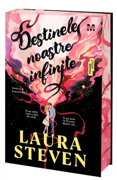 Destinele noastre infinite (editie sprayed edges) - Laura Steven | Editura Pandora M