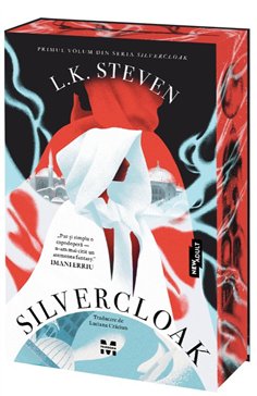 Silvercloak (editie sprayed edges) - L.K.Steven | Editura Pandora M