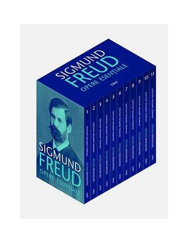 Pachet opere esentiale - Sigmund Freud, 11 volume| Editura Trei