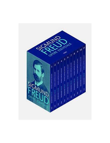Pachet opere esentiale - Sigmund Freud, 11 volume| Editura Trei