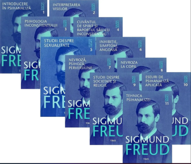 Pachet opere esentiale - Sigmund Freud, 11 volume| Editura Trei