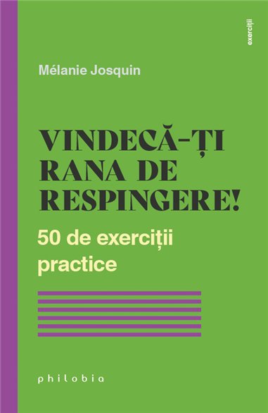 Vindeca-ti rana de respingere! 50 de exercitii practice - Mélanie Josquin | Editura Philobia