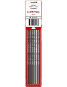 Mine creion 2 mm-2B - etui 12 buc  - Consumabile - CarandAche