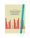 Analiza datelor în cercetarea psihologică  - Florin Alin Sava | Editura ASCR